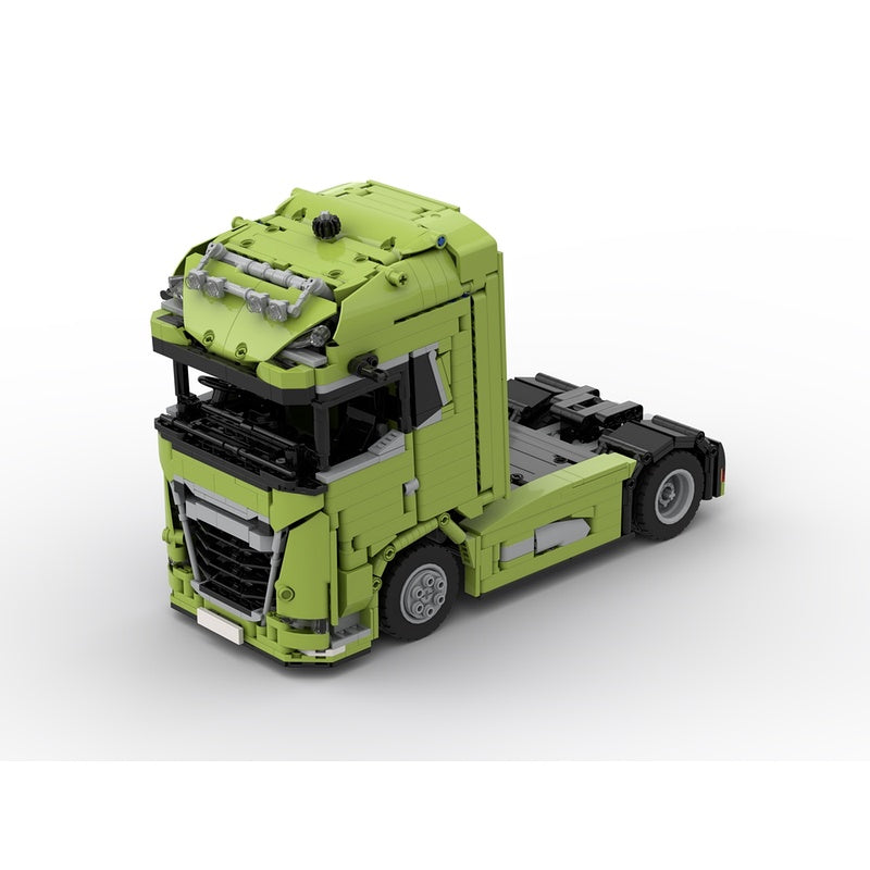 2021 4x2 Cab-Over Tractor Truck MOC Building Kit - 4