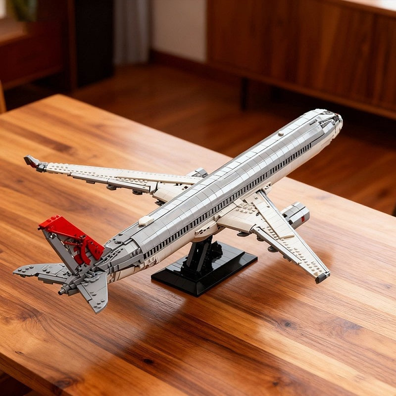 A350 Commercial Airliner MOC Building Kit | Wide-Body Aircraft Model - 6