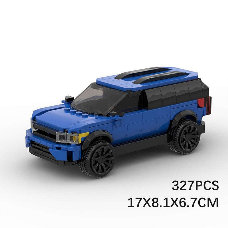 American Explorer SUV 8-Wide MOC Off-Road Vehicle Building Kit - 10