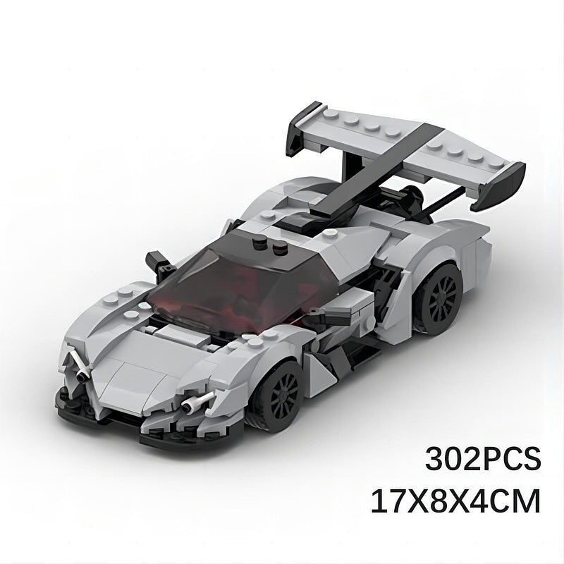 Apollo-Inspired Emotion Hypercar MOC Building Kit - 7