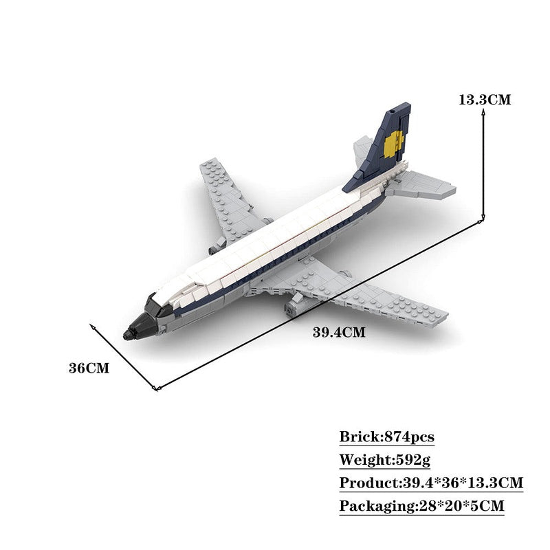 B737 Twin-Jet Airliner MOC Building Kit | Commercial Aircraft Model - 5