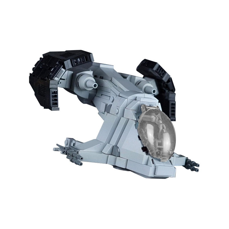 Bubble Cockpit Armored Dropship MOC Building Kit - 5