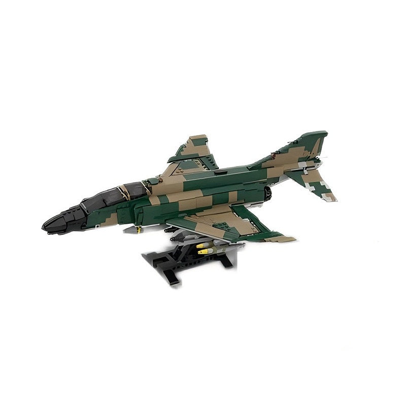F-4 Phantom II MOC Building Kit | 1:35 Scale Fighter Jet Model - 4