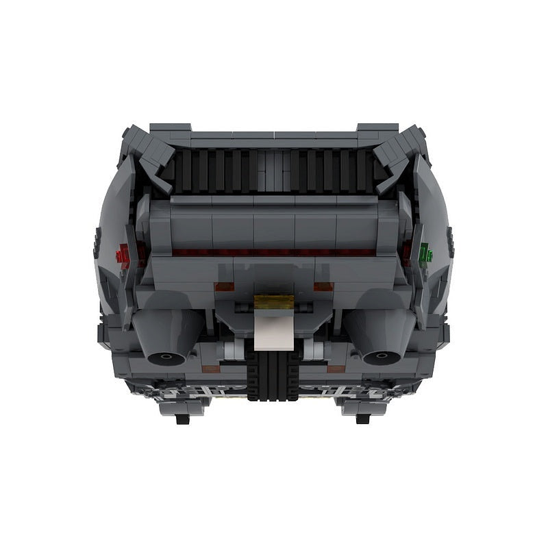 Futuristic Flying Patrol Vehicle MOC Building Kit - 5