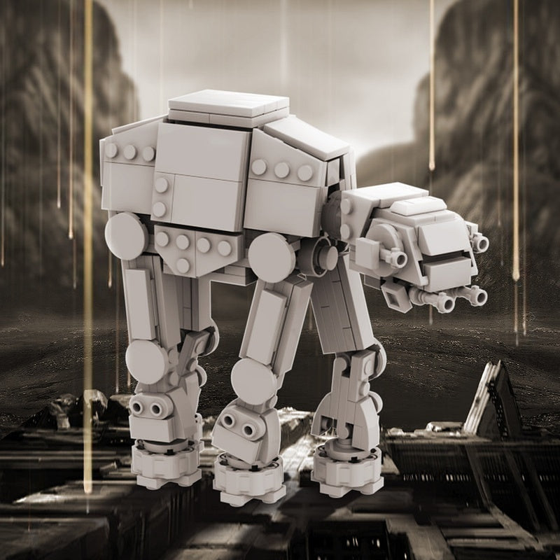 Galactic Quadruped Walker MOC Building Kit | Sci-Fi Mecha Model - 5
