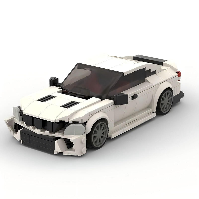 German Luxury Sport Coupe W204 MOC Building Kit | Vehicle Model - 8