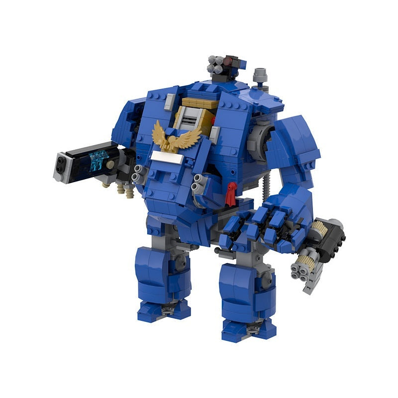 Grimdark Space Heavy Walker Mecha MOC Building Kit - 5