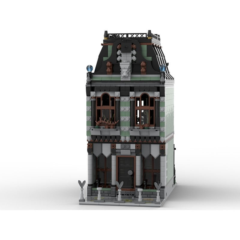 Haunted House MOC Building Kit | Spooky Architecture Display Model - 4