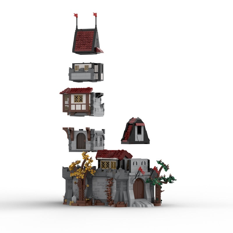 Haunted Witch's Keep Medieval Castle MOC Building Kit - 5