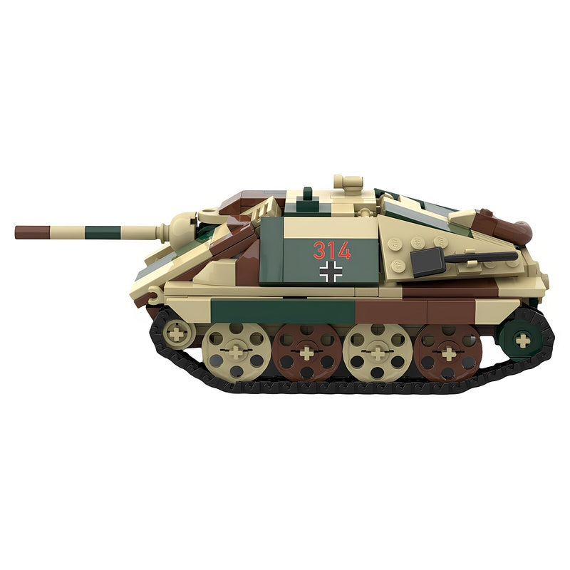 Jagdpanzer 38(t) WWII Tank Destroyer 1:35 MOC Building Kit - 3