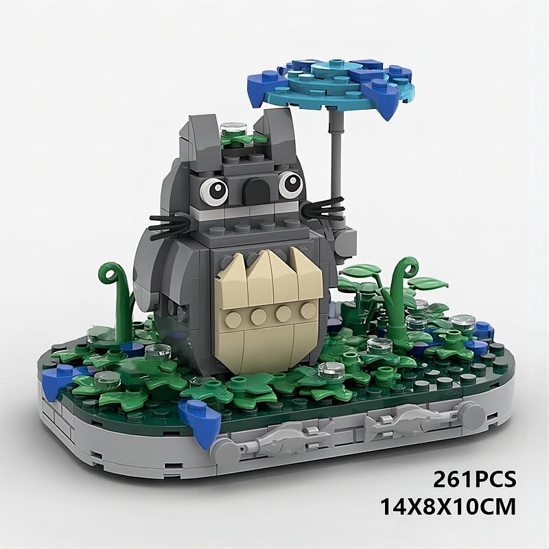 Japanese Forest Spirit MOC Cinematic Diorama Building Kit - 4