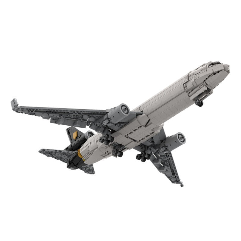 MD-11 Cargo Freighter MOC Building Kit | Trijet Aircraft Model - 4