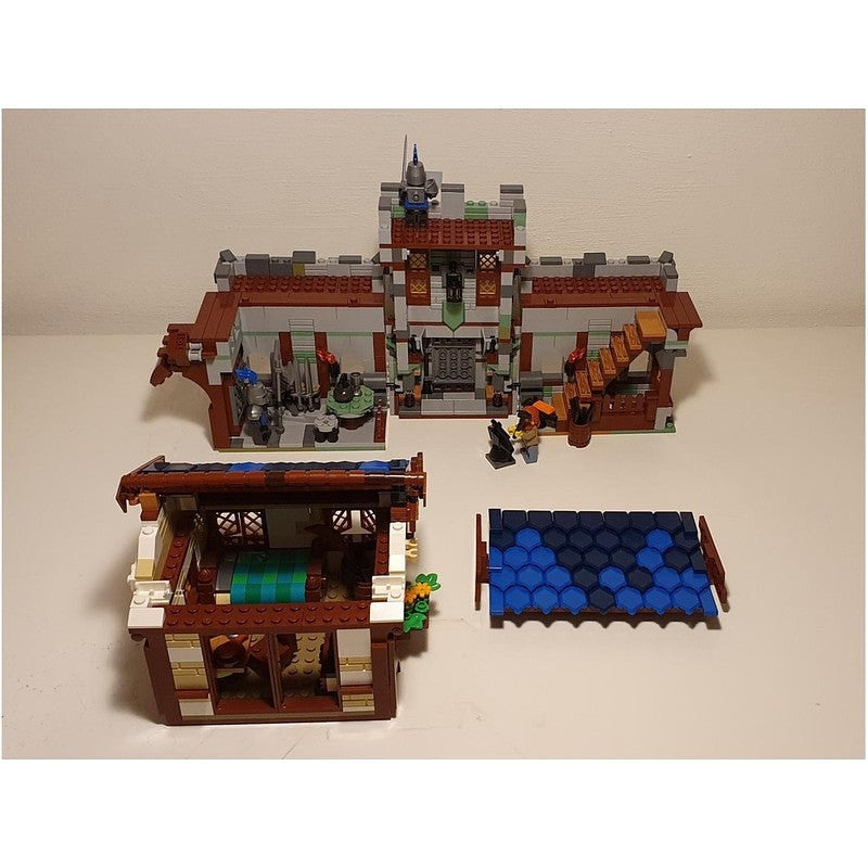 Medieval Town Market MOC Building Kit | Fantasy Village Scene - 3
