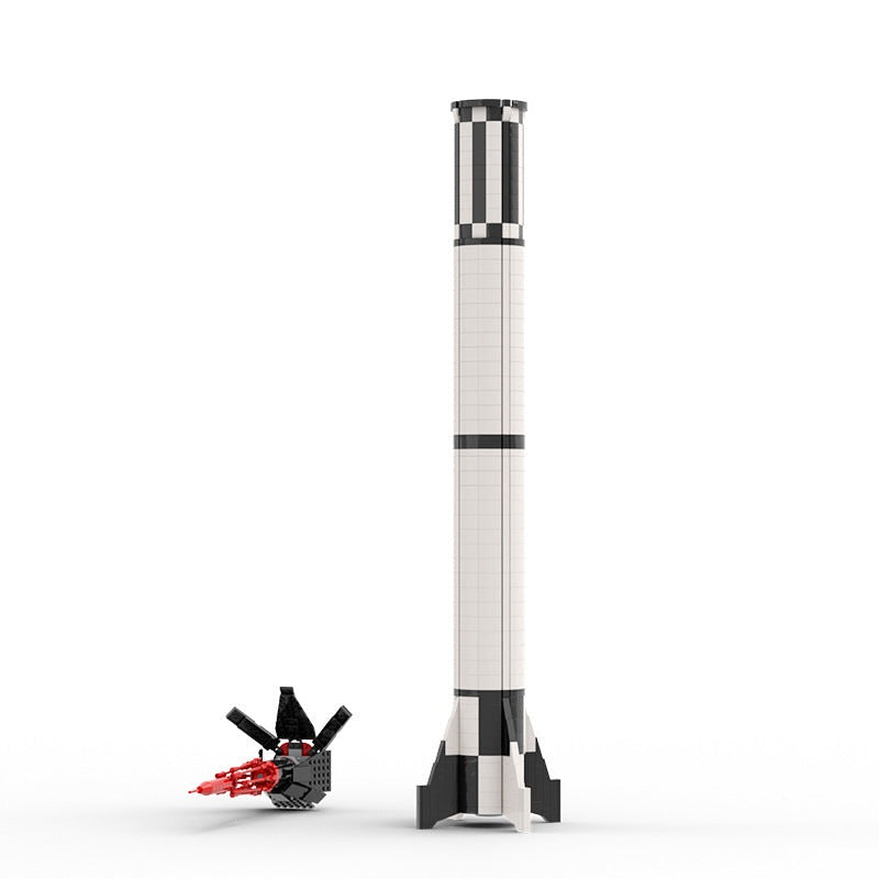 Mercury Redstone Launch Vehicle MOC Rocket Building Kit | NASA Rocket - 10