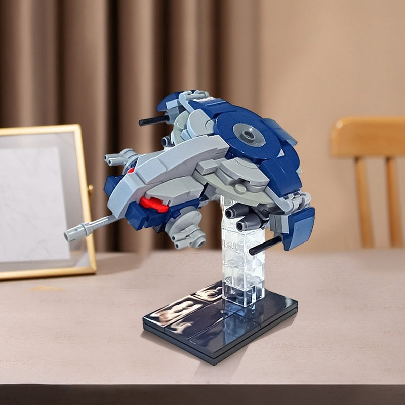 Midi-Scale HMP Droid Gunship MOC Spacecraft Building Kit - 3