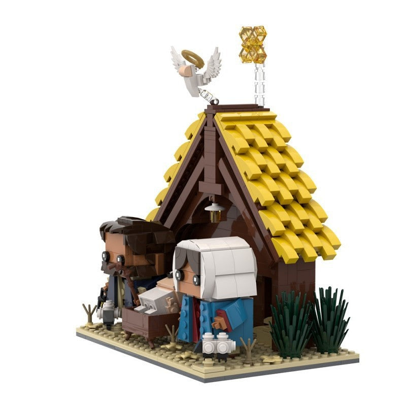 Nativity Scene MOC Building Kit | Traditional Christmas Display Model - 6