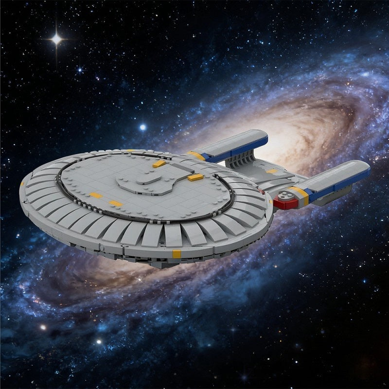 Next-Gen Deep Space Flagship Building Kit | 1:1500 Scale | Compatible MOC - 7