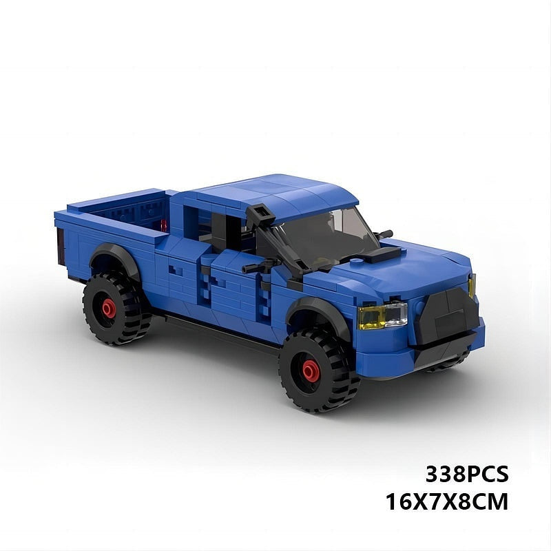 Off-Road Pickup Truck MOC Building Kit | Rugged Vehicle Model - 3