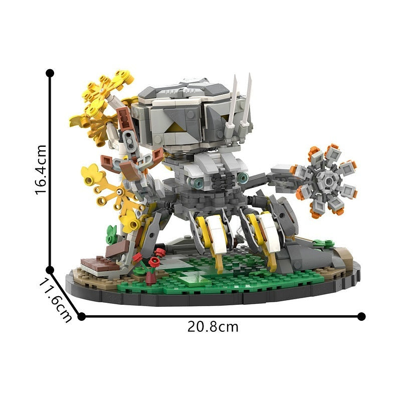 Post-Apocalyptic Shellwalker Robot MOC Building Kit - 6