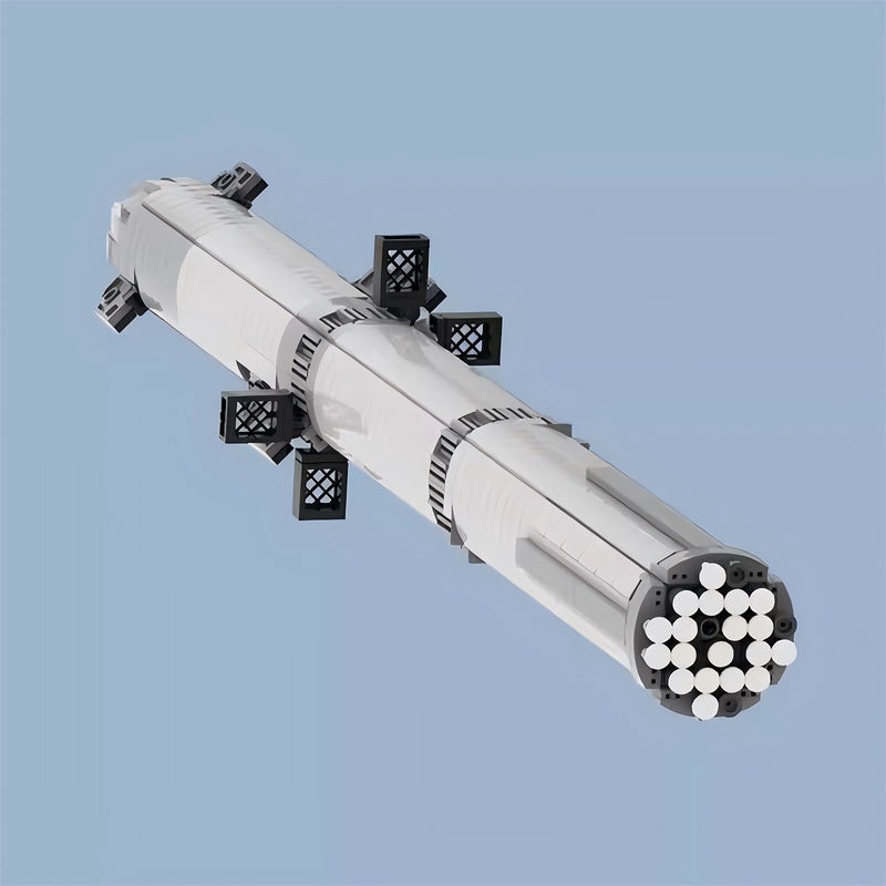 Reusable Starship Rocket MOC Building Kit | Super Heavy Space Model - 4