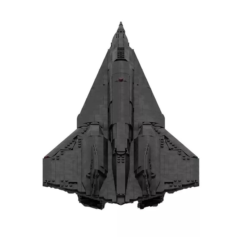 SR-72 Hypersonic Stealth Aircraft MOC Building Kit | 1:35 Scale - 6