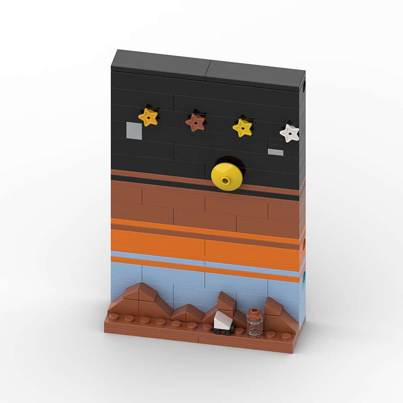 Tales of the Solar System MOC Space Diorama Building Kit - 9