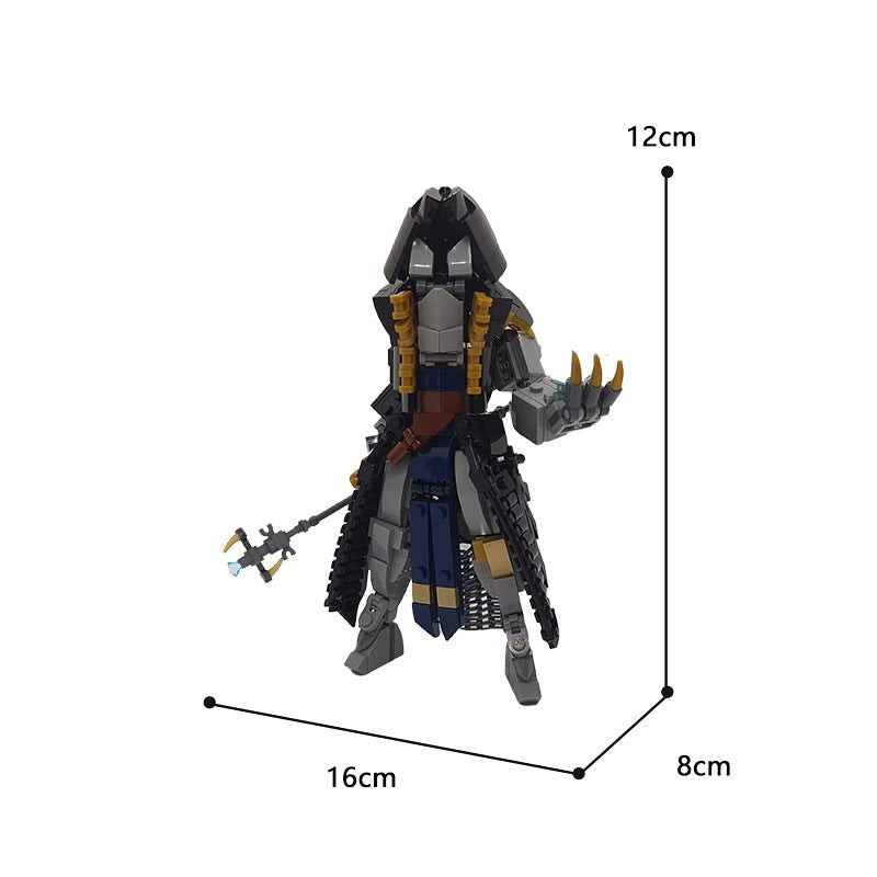 The Warlock MOC Fantasy Character Building Kit - 4