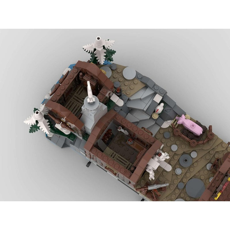 Viking Village Seaside Dock Expansion MOC Building Kit - 5