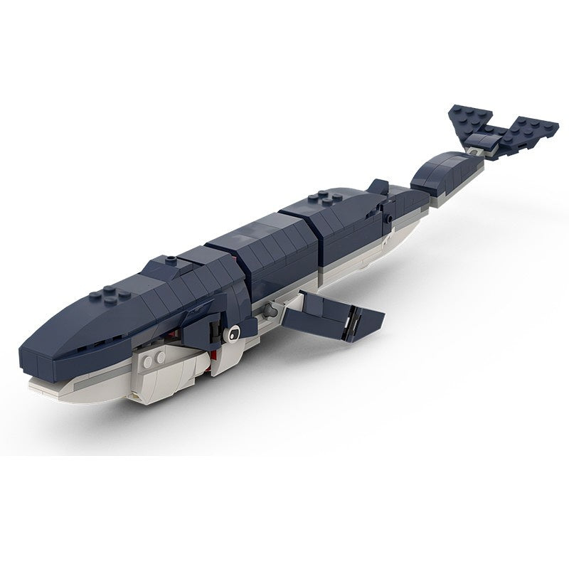 Whale Collection MOC Building Kit | Marine Life Animal Figure Models - 11