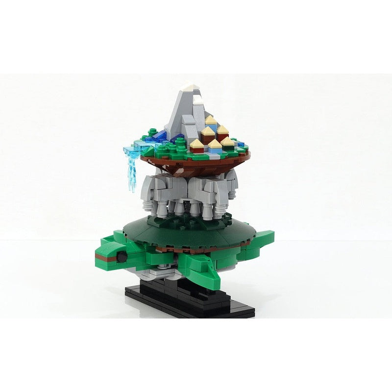 World Turtle Animal Model MOC Building Kit - 3