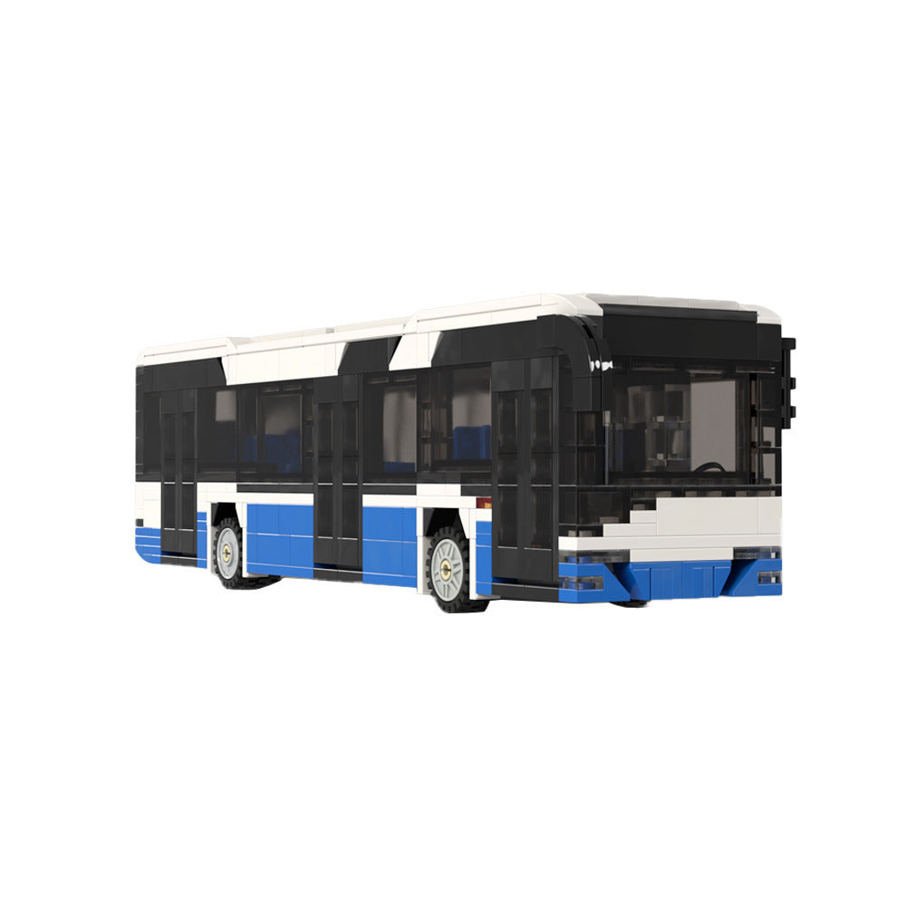 Buses MOC Building Kits | Compatible with LEGO Bricks