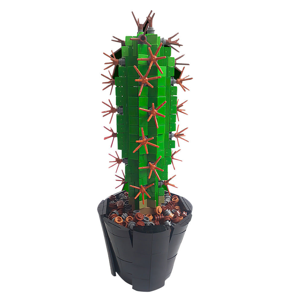 Potted Plants MOC Building Kits | Compatible with LEGO Bricks