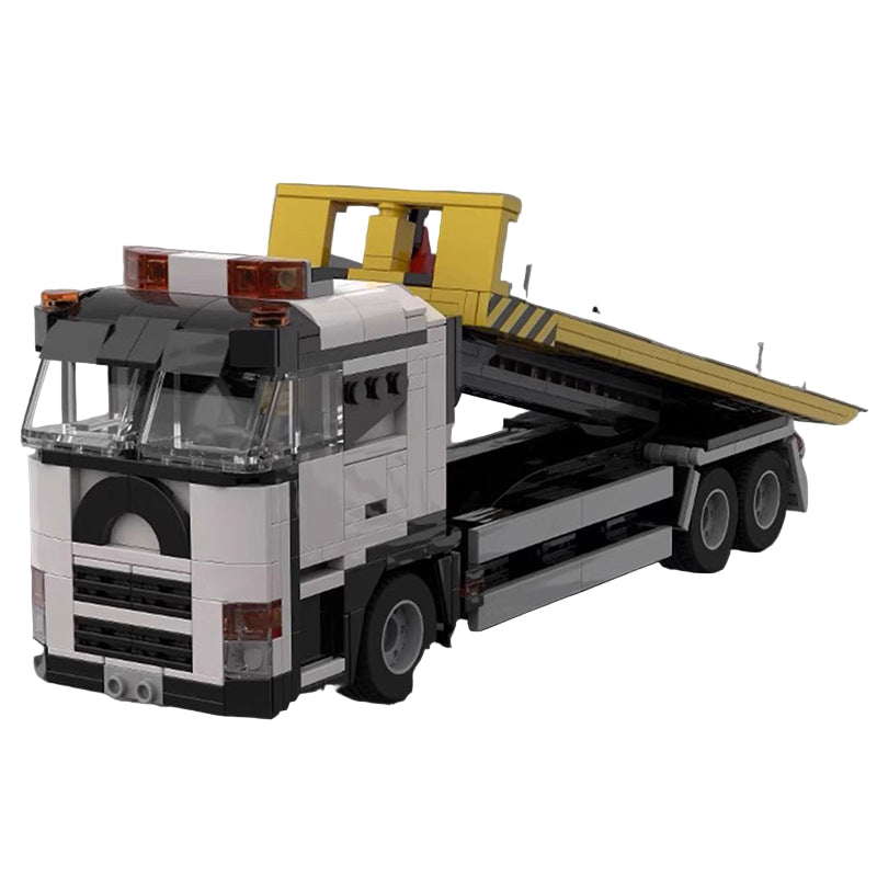 Transport & Cargo Trucks MOC Building Kits | Compatible with LEGO Bricks