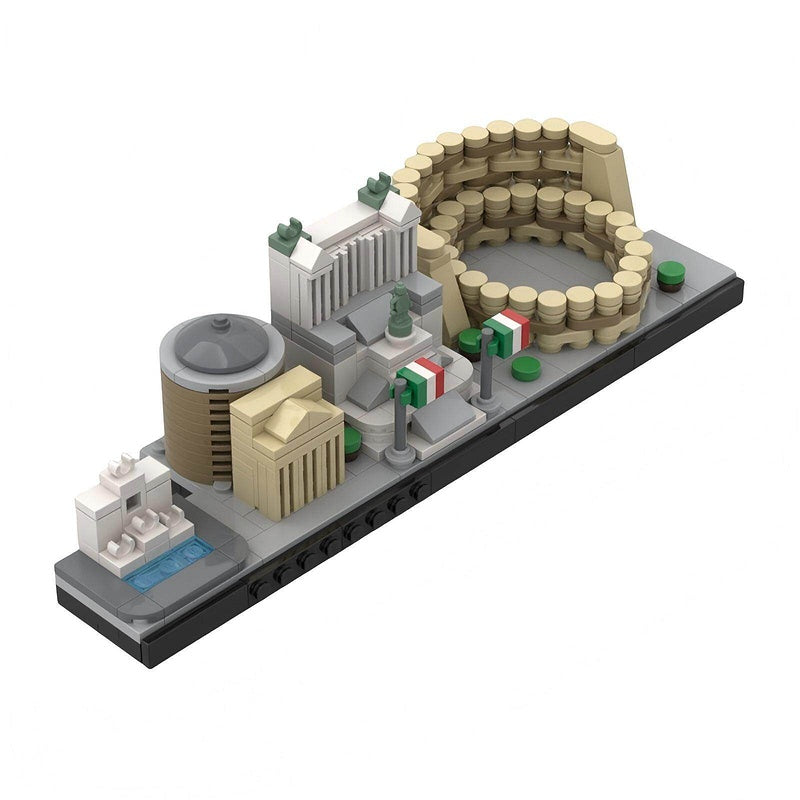 European Skylines MOC Building Kits | Compatible with LEGO Bricks