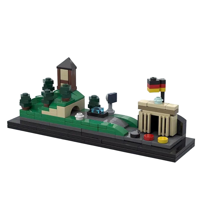 German Skylines MOC Building Kits | Compatible with LEGO Bricks