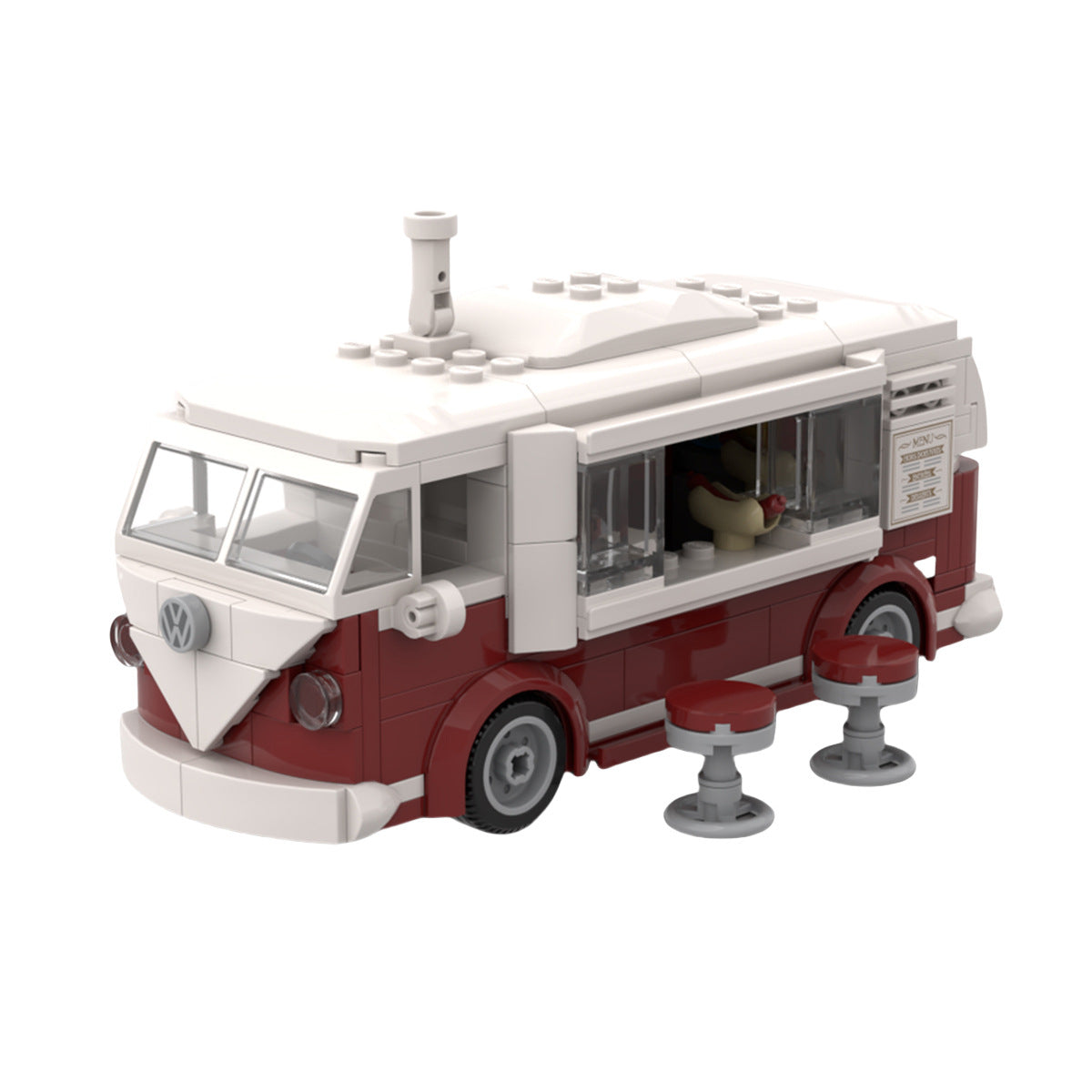 Vans MOC Building Kits | Compatible with LEGO Custom Van Bricks