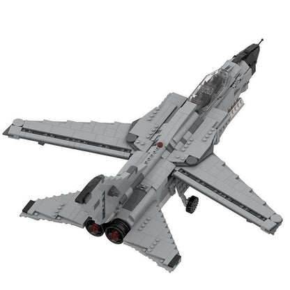 1:32 Scale Bomber Aircraft MOC Building Kit - 3
