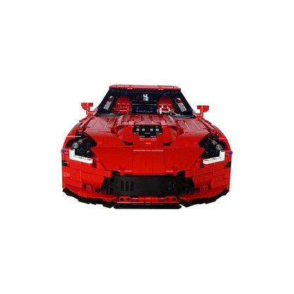 1:8 C7 V8 Muscle Car MOC Building Kit | Performance Vehicle Model - 2