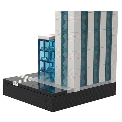 100 West 53rd Street New York Skyscraper Building Kit | LEGO-Compatible MOC - 7