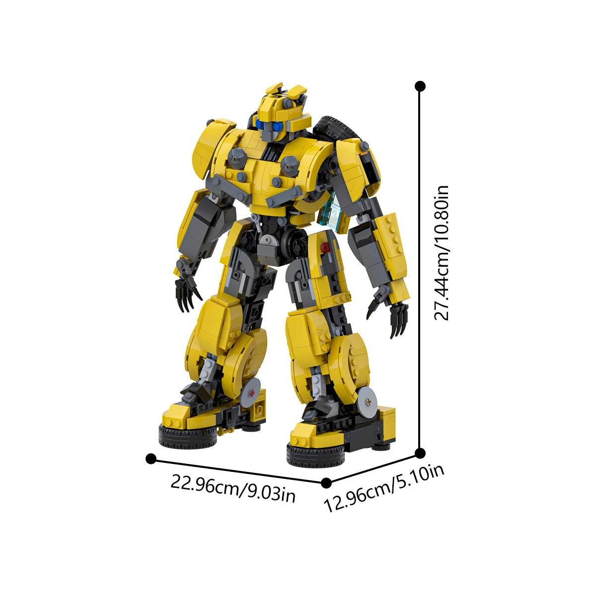 10338 bumblebee alternate building set | moc-190492 - 4