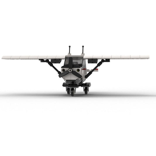 172 Sky Adventure Plane MOC Building Kit | Light Aircraft Model - 1