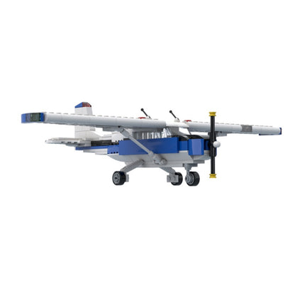 172 Straight Tail Light Aircraft Building Kit | LEGO-Compatible MOC - 2