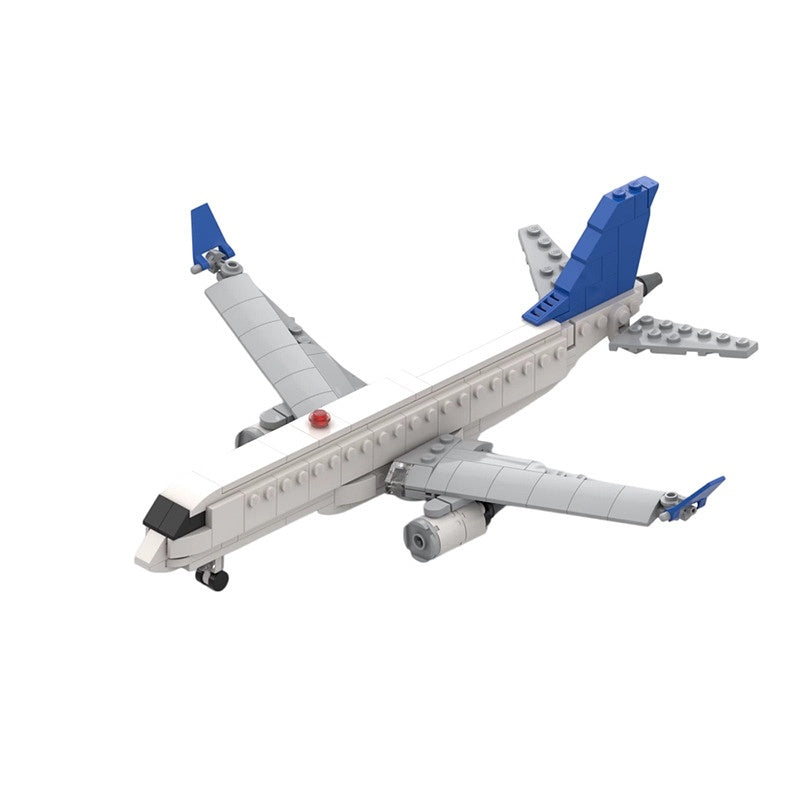 175 Commercial Regional Jet Building Kit | 1:125 Scale | LEGO-Compatible MOC - 4