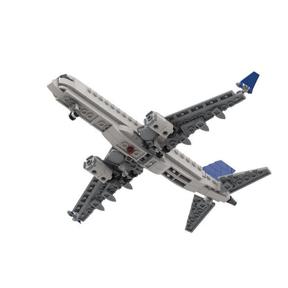 175 Regional Jet MOC Building Kit | 1:125 Scale Commercial Aircraft Model - 3