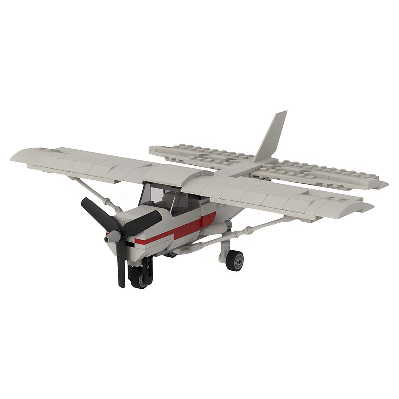 182 High-Wing Private Aircraft MOC Building Kit - 1