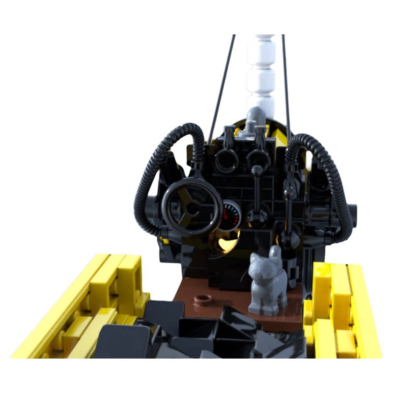 1829 Stephenson’s Rocket Steam Locomotive MOC Building Kit - 4