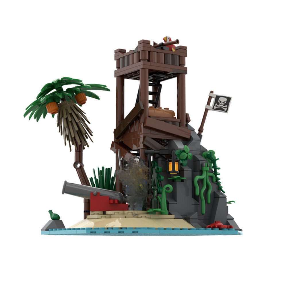 1871 pirates cannon remake building set | moc-130125 - 3