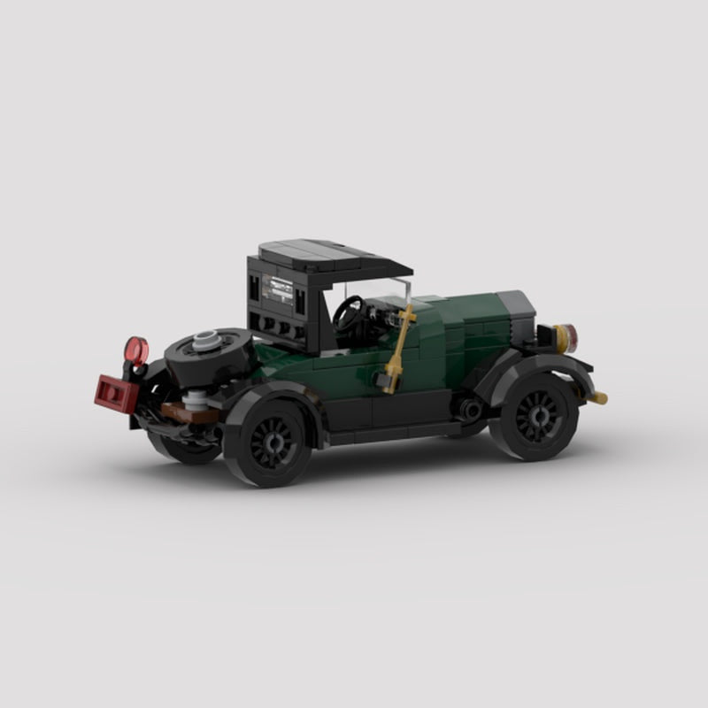 1921 Vintage Bearcat MOC Building Kit | Classic Racing Vehicle Model - 2