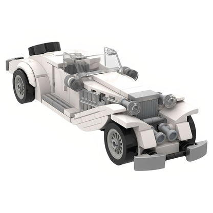 1930s Classic Luxury Roadster MOC Building Kit - 4