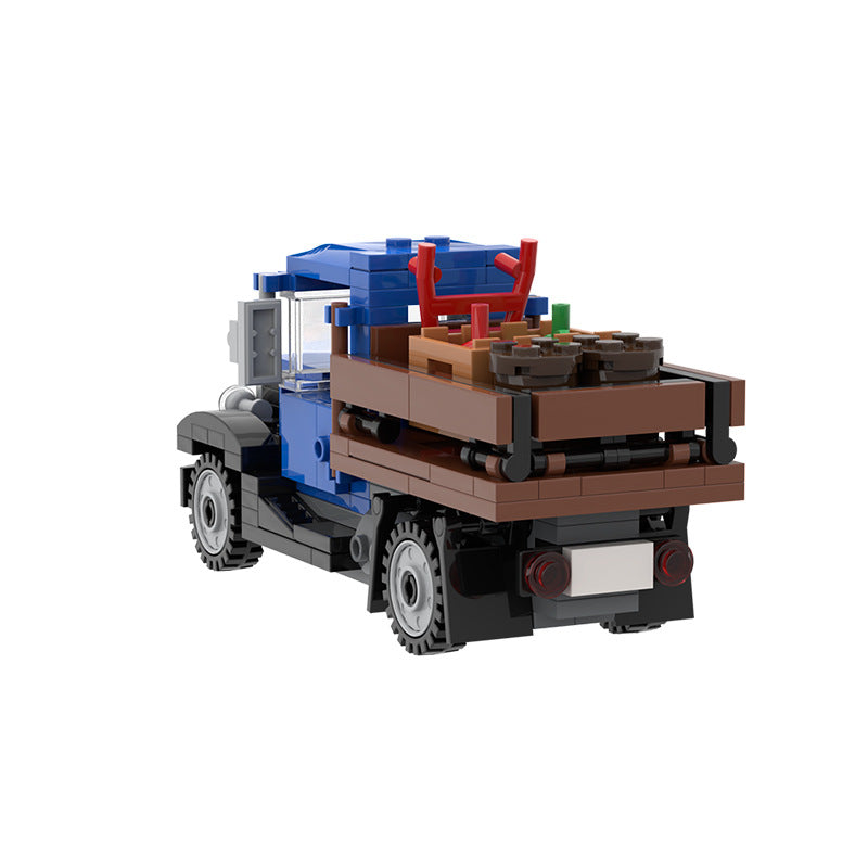 1930s Delivery Farm Truck Building Kit | LEGO-Compatible MOC - 2